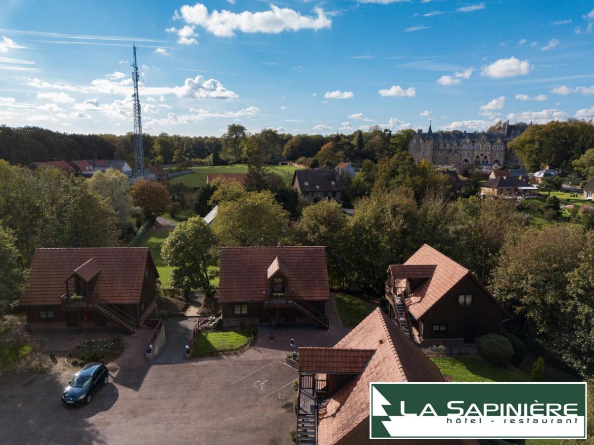 Logis - Hotel Restaurant La Sapiniere Wisques Exteriör bild